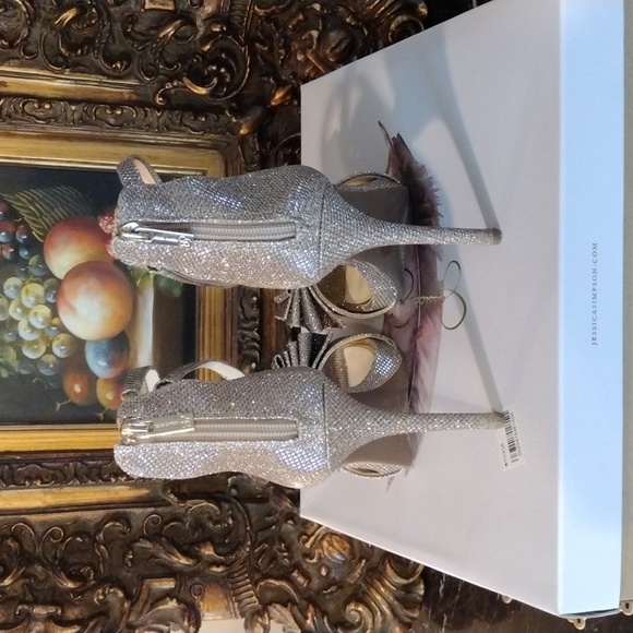 Jessica Simpson sparkle Sandals SOLD, SOLD, SOLD SOLD - Picture 5 of 12